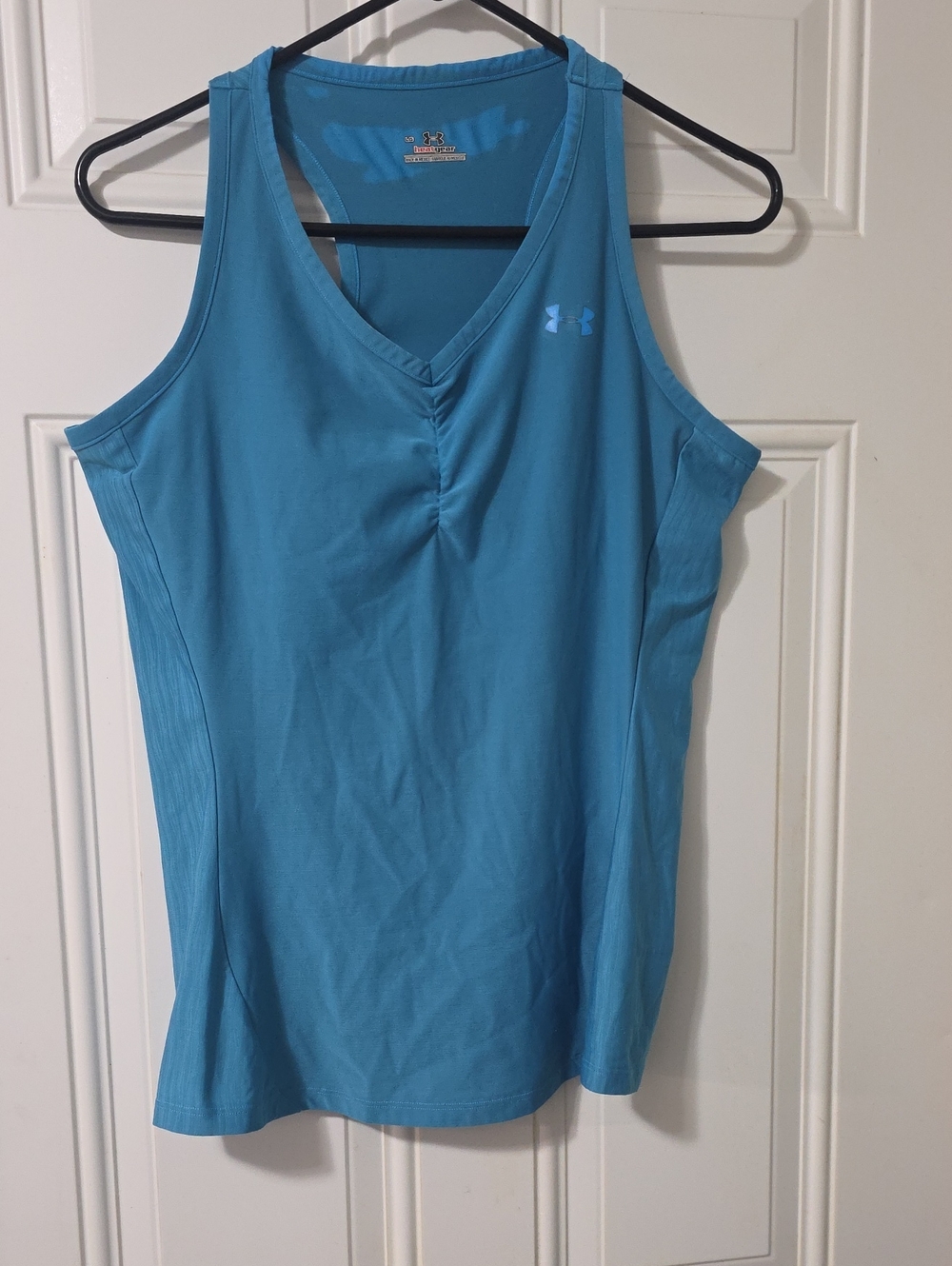 Under Armour Women's Blue Performance V-Neck Tank Top